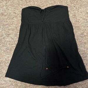 Roxy Black Strapless Halter Top